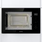 Gorenje Built-in Microwave Oven with Grill, 25 Liters, Black - BM251SG2BG