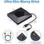 Burner Reader USB 3.0, Type-C For Laptop - Black