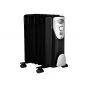 Jac Oil Heater, 1200 Watt, 7 Blades, Black- NGH-327B