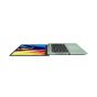 Asus Vivobook S15 OLED K3502ZA-OLED005W Laptop, Intel Core I5-12500H, 512GB SSD, 16GB RAM, 15.6 Inch FHD OLED Display, Intel Iris Xe Graphics, Windows 11- Brave Green