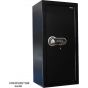 Safety Tech Super Jumbo Biometric Fingerprint Safe Box, 100 Liters, Black and Silver - GN100 SFT