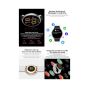 BSNL M30 Smart Watch, 1.35 Inch - Black
