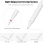 Hongloon Rechargeable Stylus Pen with Palm Rejection - White