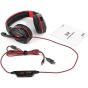 KOTION EACH G4000 Gaming Headset Professional Over Ear VIRTUAL SURROUND USB Gaming Headphone with Mic Volume Control for PC Computer Laptop Gaming (Black+Red)