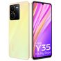 فيفو Y35 بشريحتين، 128 جيجا، رام 8 جيجا، شبكة 4G LTE - ذهبي