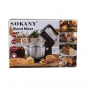 Sokany Stand Mixer, 3.5 liter, 500 Watt, Black- SK-6652