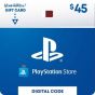 كارت ديجيتال PSN  سوني بلايستيشن 45 دولار - قطر