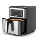 Arshia Air Fryer, 5.5 Liters, Black and Silver- AF014 - 2728