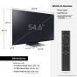 Samsung 55 Inch 4K UHD Smart OLED TV with Built in Receiver - 55S95BA