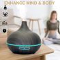 Wooden  Air Humidifier - Dark Brown
