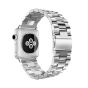 Stainless Steel Replacement Band For Apple Watch 44mm, 42mm- Silver