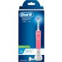 Oral-B Vitality 100 Cross Action Rechargeable Toothbrush, Pink - 4210201200710