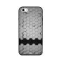 Off On Hexagon Pattern Printed Back Cover for Apple iPhone SE