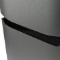 Tornado No Frost Top Freezer Refrigerator, 304 Liters, Dark Stainless - F33FTDST