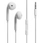 Wired In-Ear Headphones with Microphone - White