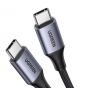 Ugreen USB -C Cable, 1 Meter, Black and Gray - US535