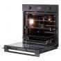 ELBA Built-in Electric Oven with Grill, 74 Liters, Black - EL11XLFB300RF
