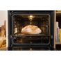 Gorenje Electric Built-in Oven with Grill, AirFry Function, 60 cm, 77 Liters, Black and Silver - BOS6737E09X