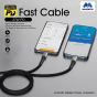Majentik Lighting Cable, 1 Meter, Black - CL-001