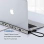 USB Type C 11 in 1 Hub - Silver