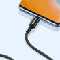 كابل USB-C الى USB-C يو جرين، 1 متر، اسود - US557