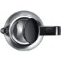 Braun PurShine Electric Kettle, 1.7 Liters, 2200 Watt, Black and Silver - WK 1500