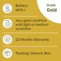 Refurbished Apple iPhone X, 256GB, 3GB, 4GLTE, Single SIM, Space Grey, Gold Garde- One Year Warranty Warranty from the Seller