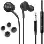 سماعة اذن AKG سلكية مع ميكروفون لهاتف سامسونج جلاكسي A11 - رمادي