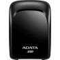 Adata External Solid State Drive SSD, 2.5 Inch, 240GB, Black - SC680
