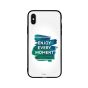 جراب ظهر بطبعة عبارة Enjoy Every Moment لابل ايفون XS