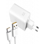 شاحن، 80 وات، 1 منفذ USB  - ابيض