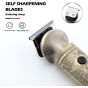 VGR Rechargable Hair and Beard Trimmer, Bronze- V-962