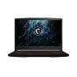 MSI GF63 Thin 11SC Gaming Laptop, Intel Core i5-11400H, 15.6 Inch FHD, 60Hz, 1TB HDD and 256GB NVMe SSD, 8GB RAM, Nvidia GeForce GTX1650 4GB, FREEDOS - Black