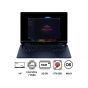 HP OmniBook Ultra Flip 14-fh0010ne B7JR4EA Laptop, Intel Ultra 7 258V, 1TB SSD, 32GB RAM, 14 Inch, 3K OLED 48-120 Hz, Intel Arc Graphics, Windows 11 - Atmospheric Blue