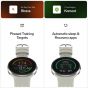Polar Pacer Pro GPS Smart Watch, 1.2 Inch, Silver Case and White Strap - 900102180