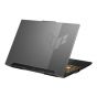 Asus TUF F15 FX507ZV4-LP007W Gaming Laptop, Intel Core I7-12700H, 512GB SSD, 16GB RAM, 15.6 Inch FHD, 144 Hz Display, NVIDIA GEFORCE RTX 4060 8GB Graphics, Windows 11- Black and Silver