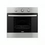 Zanussi Built In Gas Oven, 60 Cm, 68 Liters, Stainless Steel and Black - ZQENG1X1