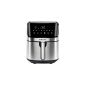Sokany Digital Air Fryer, 8 Liters, 1700 Watt, Silver and Black- SK-GZ-8042
