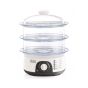 Black + Decker Food Steamer,10 Liter, 775 Watt, White - HS6000