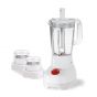 Moulinex Super Blender with Attachments, 500 Watt, 1.5 Liter, White - LM2070 