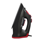 Mienta Red Precision Steam Iron, 2100 Watts, Black and Red - SI181338B