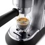 DeLonghi Dedica Deluxe Espresso Machine, 2 Cups, 1300 Watt, Silver - EC685M