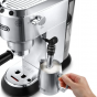 Delonghi Dedica Espresso Coffee Machine, Silver - EC685.M