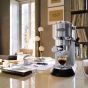 DeLonghi Dedica Deluxe Espresso Machine, 2 Cups, 1300 Watt, Silver - EC685M