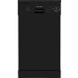 White Point  Freestanding Dishwasher, 10 Persons, 4 Programs, Black- WPD 104 DB
