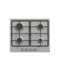Passap Gas Built-in Hob, 60cm, 4 Burners, Silver - EL005