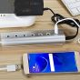 7 In 1 USB Hub , White - 500107931