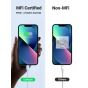 كابل شحن يو جرين USB-C الى لايتنينج، 60 وات، 1.0 متر، ازرق