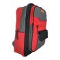 Gharibo Bags School Backpack For Kids, Normal Pattern - Grey and Light Red