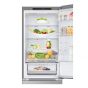 LG No-Frost Bottom Freezer Refrigerator, 344 Liters, Inverter, Silver - GWB489FMGW